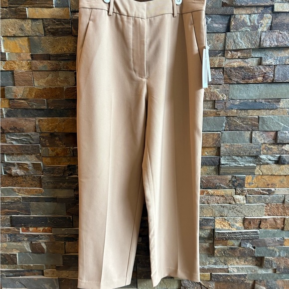 Hudson North Tan Crop Trousers - Picture 5 of 8